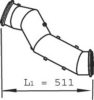 DINEX 22268 Exhaust Pipe